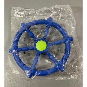 Backyard Discovery Premium Steering Wheel - Blue and Lime - NO HARDWARE